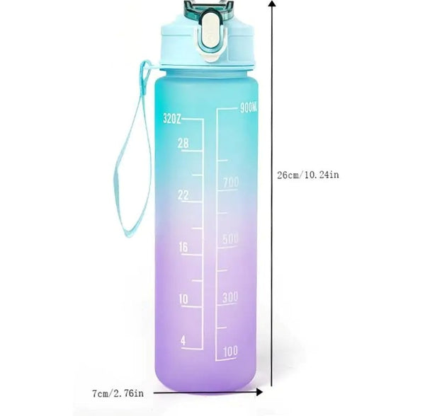 900ML Sports BPA-free Water Bottle