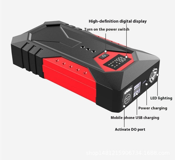 Automobile Emergency Start Power Source 12V Mobile Power Bank Large Capacity Car Battery