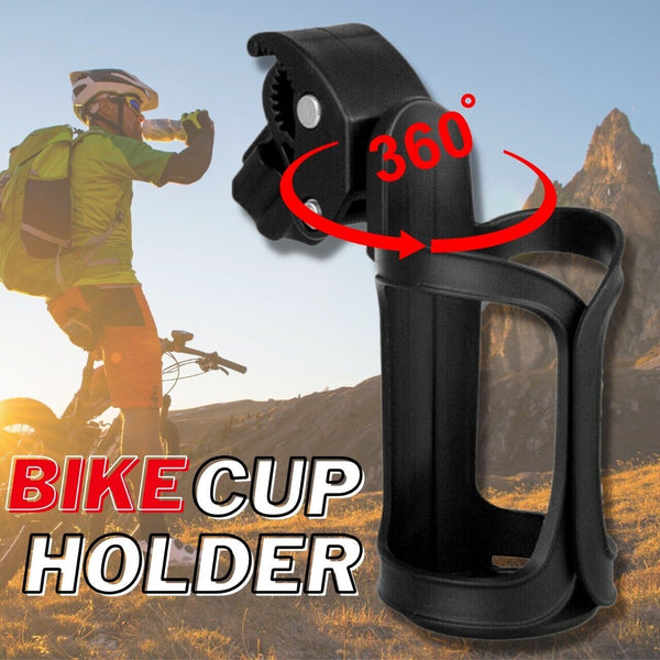 Bike Cup Holder Cycling Beverage Water Bottle Cage Mount Drink Bicycle Handlebar