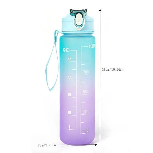 900ML Sports BPA-free Water Bottle